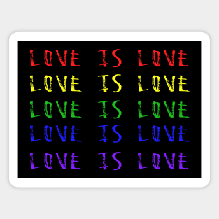 Love is Love Gay Pride Magnet